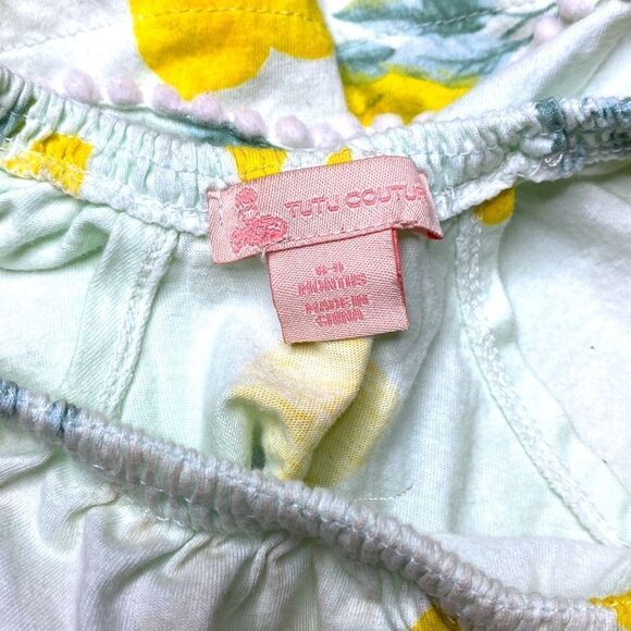 2/$22 🍋 Baby Girl Lemon and Polkadots Outfit 🍋 - Picture 6 of 6